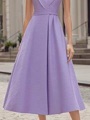 Halter Neck Wrap-Style A-Line maxi Dress