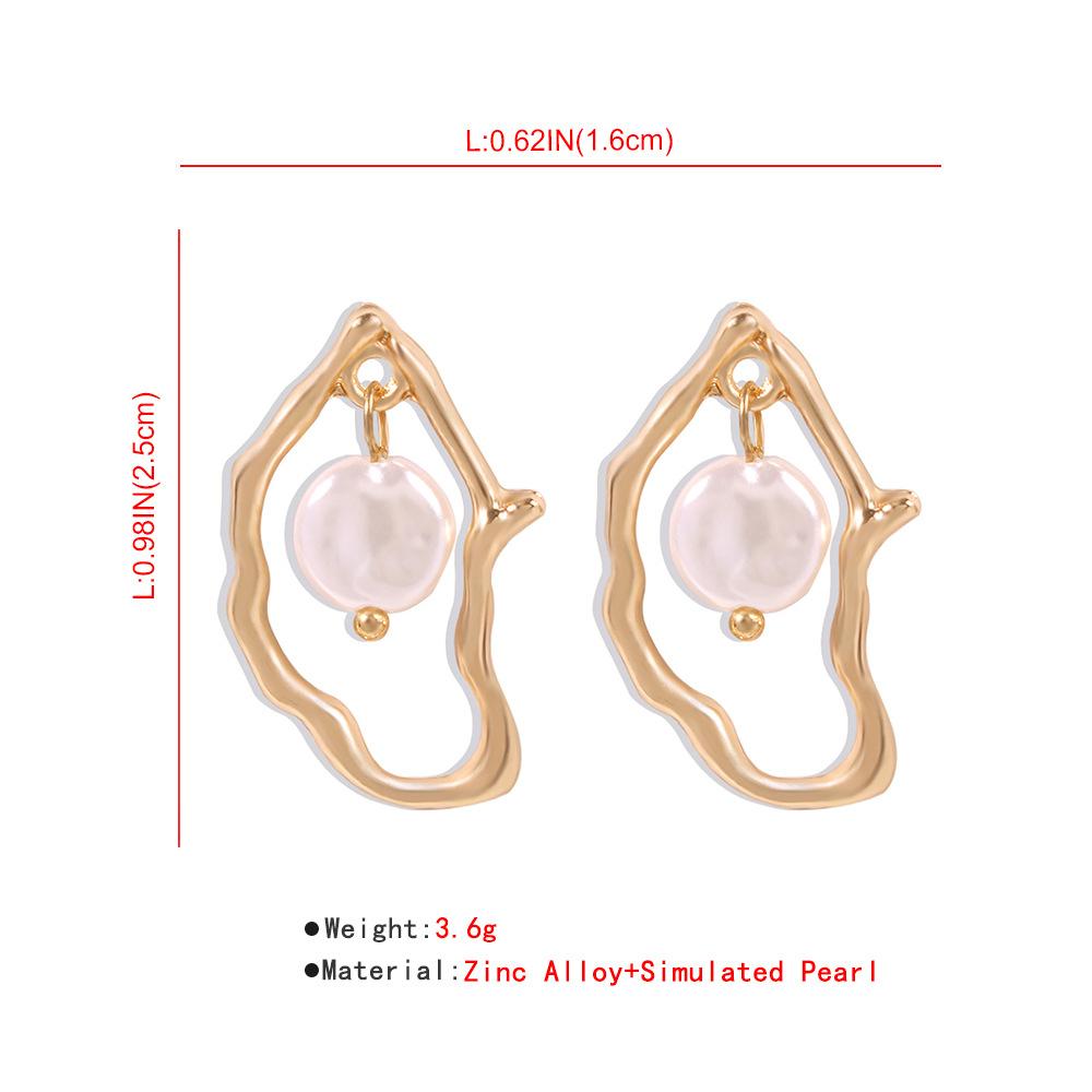 Premium Irregular Pearl Earrings